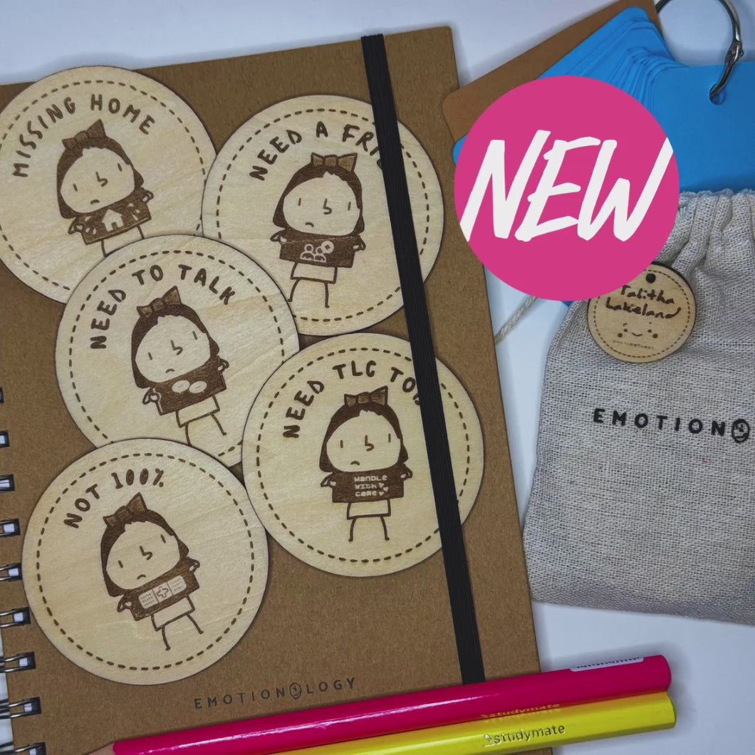 EMOTIONOLOGY COMMUNICATION DISCS - SET OF 5