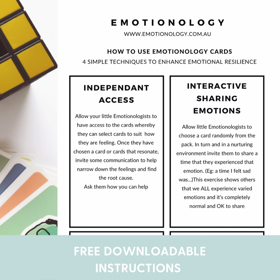 FREE DOWNLOADABLE EMOTIONOLOGY INSTRUCTIONS