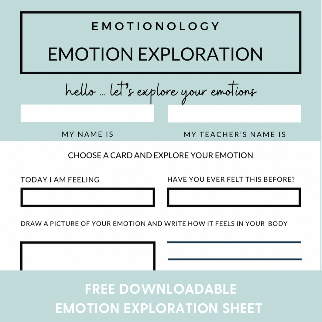 FREE DOWNLOADABLE EMOTION EXPLORATION